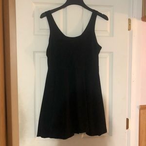Black skater dress